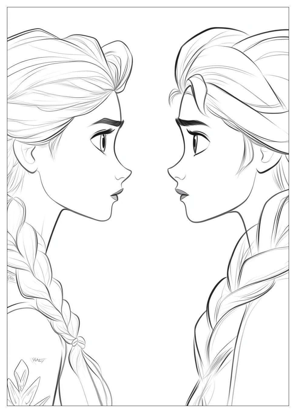 Anna Und Elsa Ausmalbilder 2