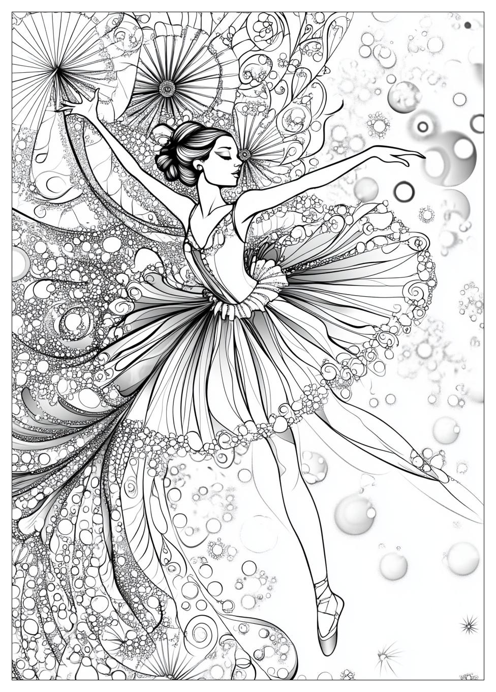 Ballerina Ausmalbilder 22