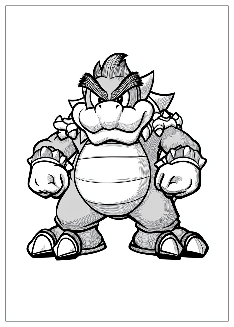 Bowser Ausmalbilder 4