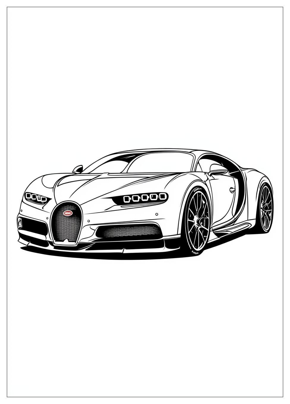 Bugatti Ausmalbilder 1