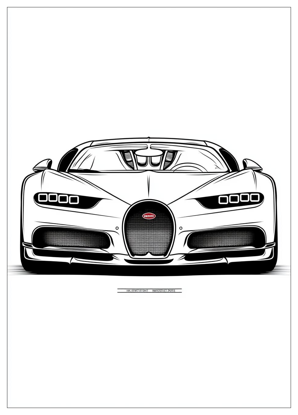 Bugatti Ausmalbilder 12