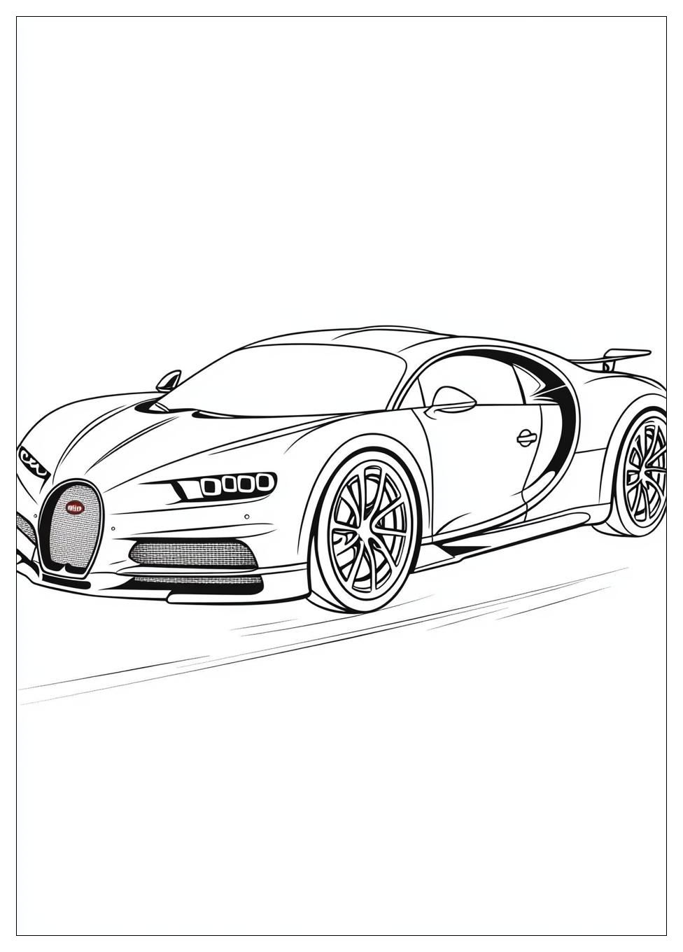 Bugatti Ausmalbilder 2