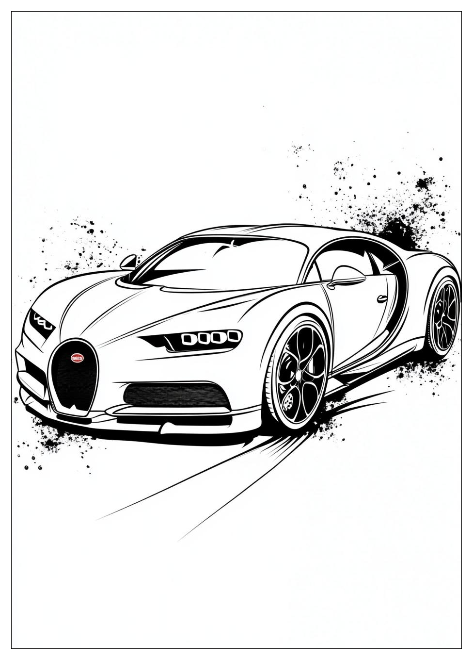 Bugatti Ausmalbilder 3