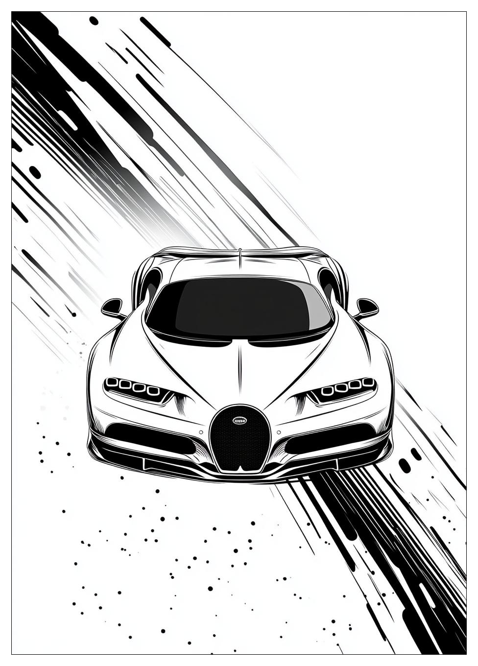 Bugatti Ausmalbilder 4