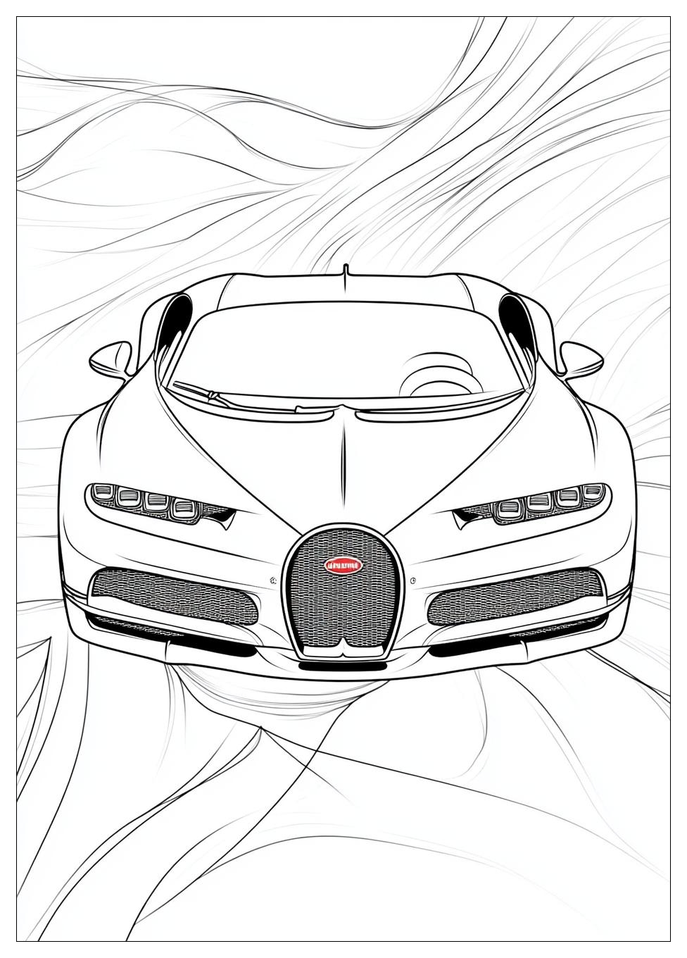 Bugatti Ausmalbilder 8