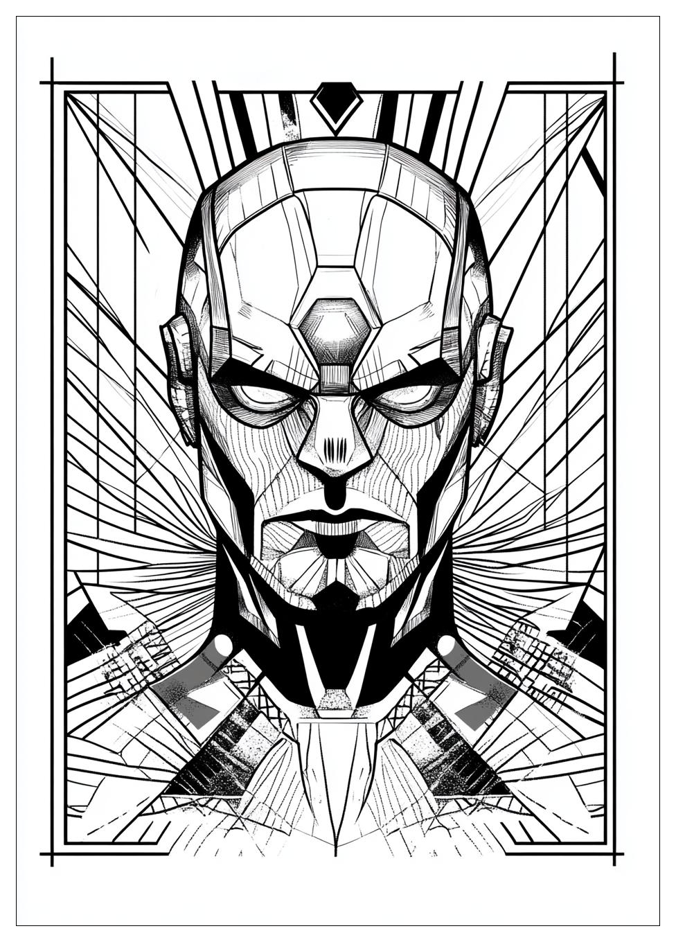 Captain America Ausmalbilder 4