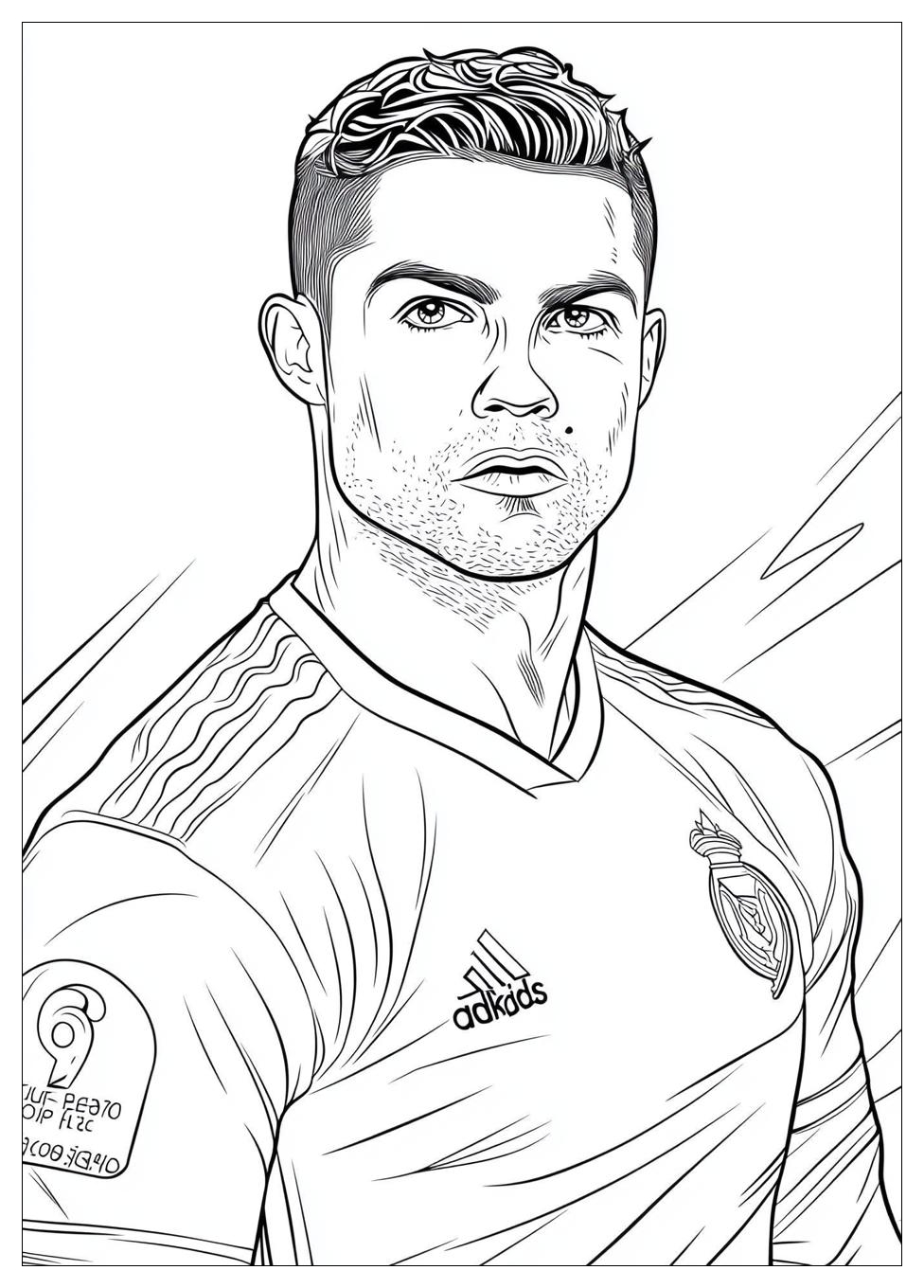 Cristiano Ronaldo Ausmalbilder 24