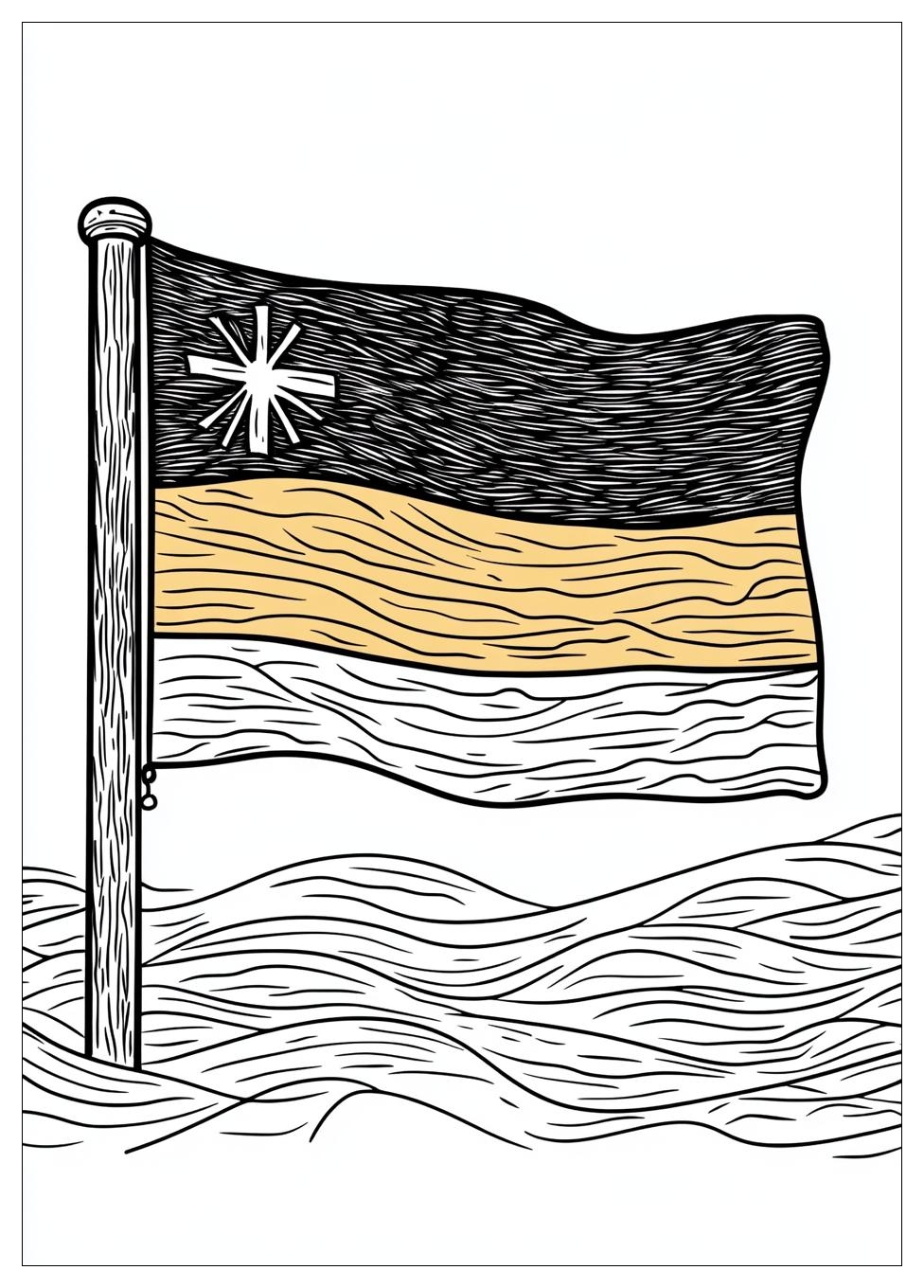 Deutschland Flagge Ausmalbilder 23