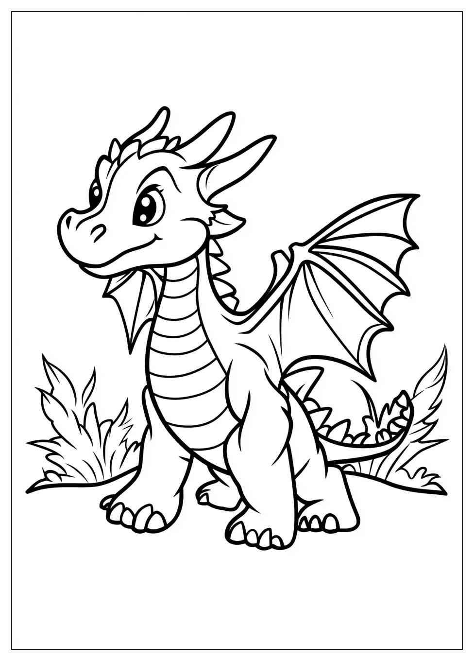 Dragons Ausmalbilder 11