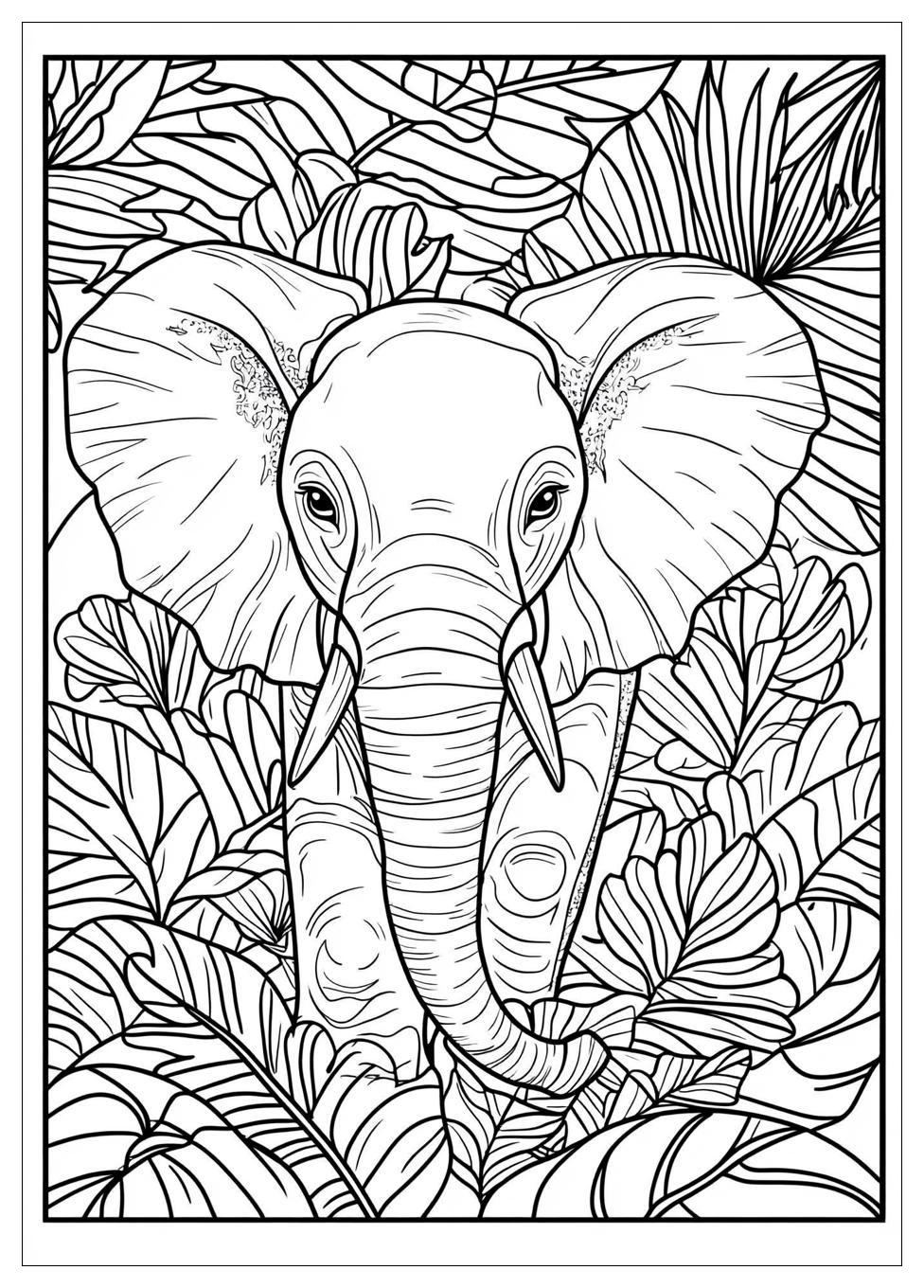 Elefant Ausmalbilder 12