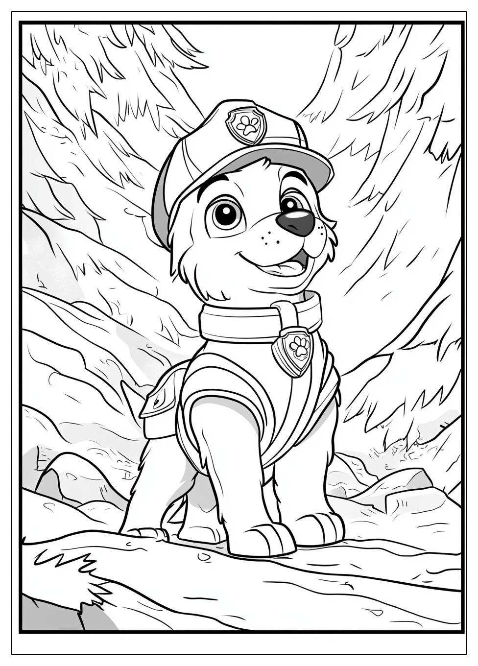 Everest Paw Patrol Ausmalbilder 12