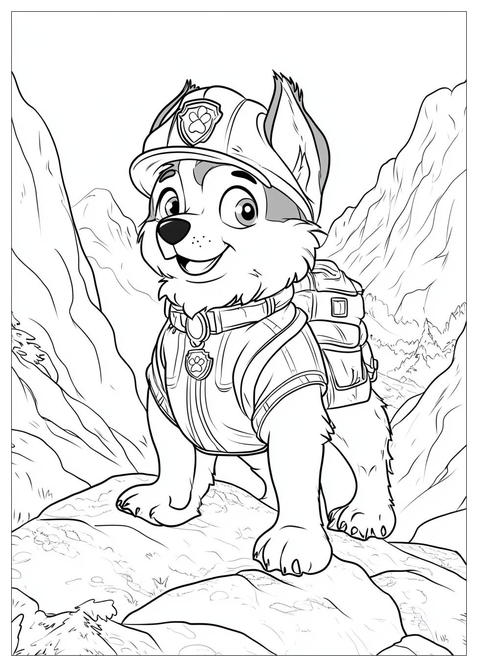 Everest Paw Patrol Ausmalbilder 13