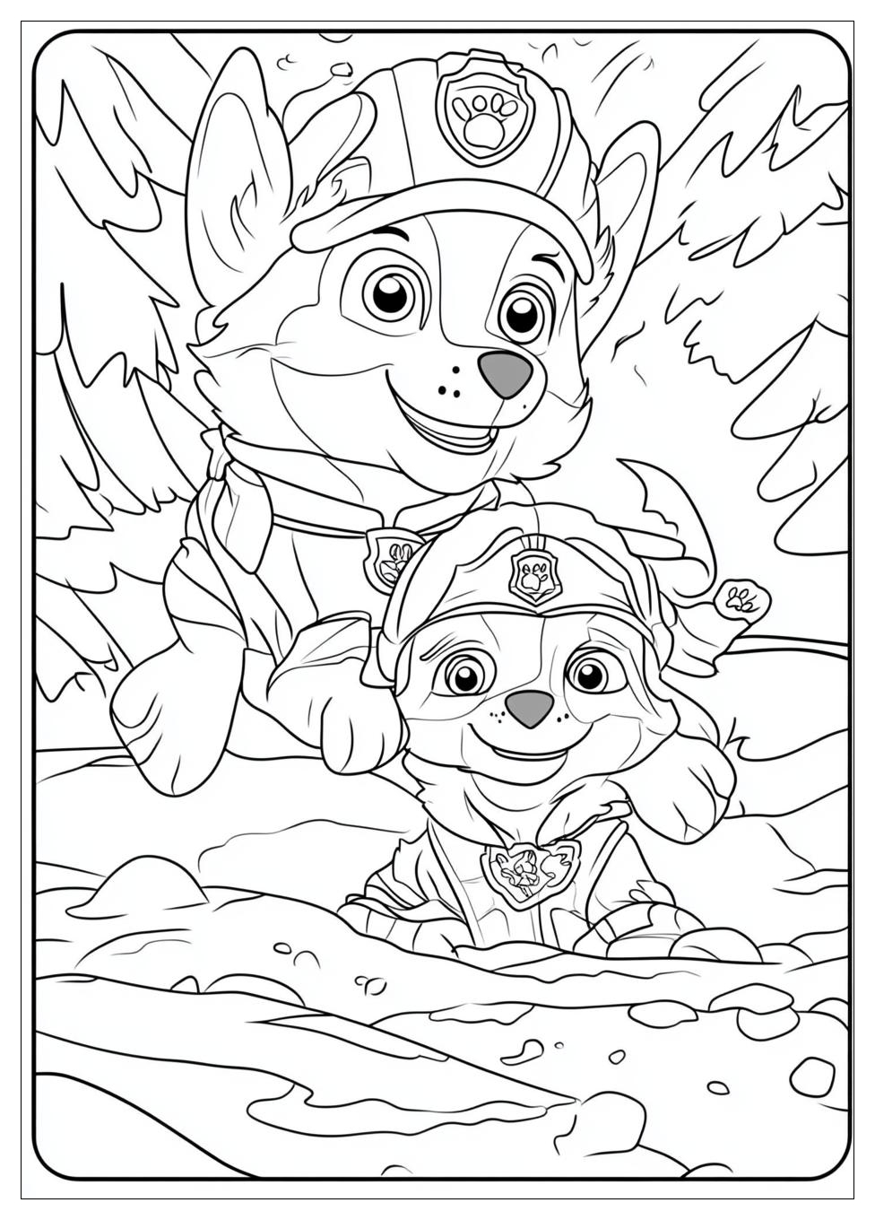 Everest Paw Patrol Ausmalbilder 6