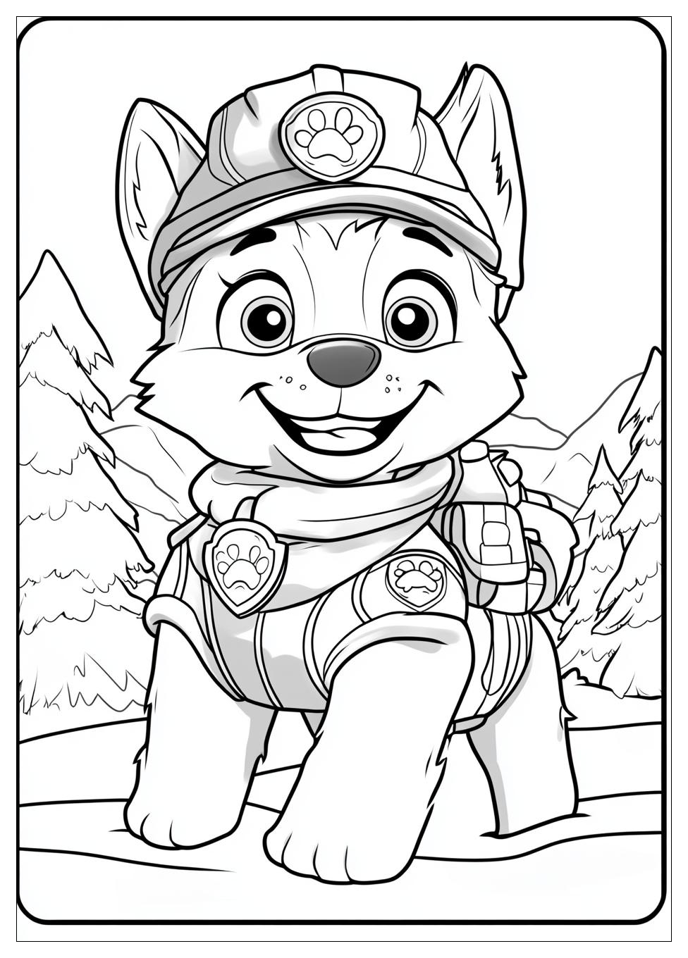 Everest Paw Patrol Ausmalbilder 8