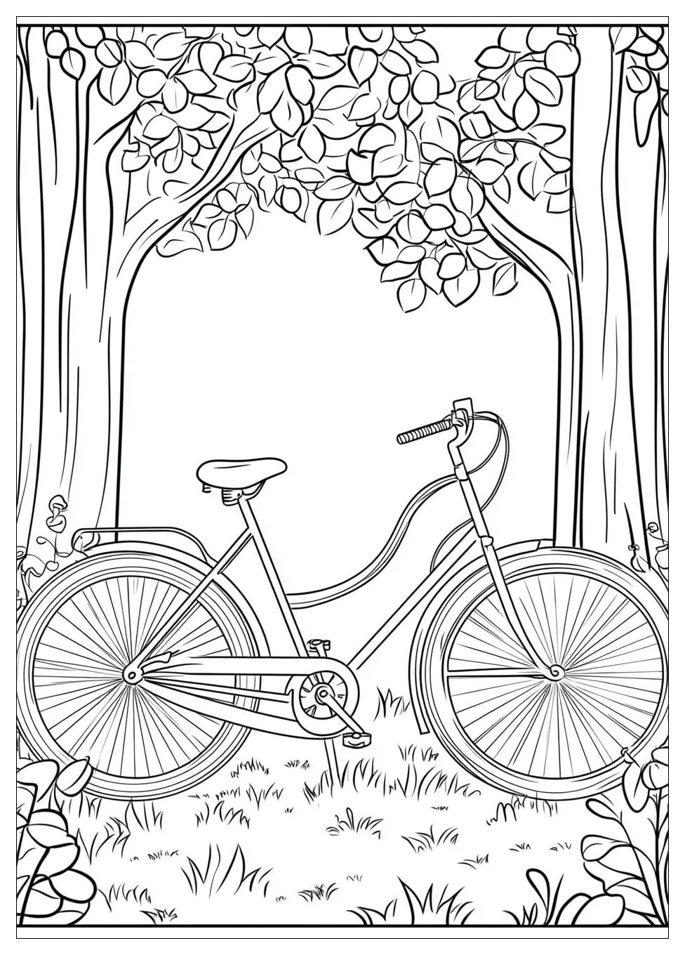 Fahrrad Ausmalbilder 14