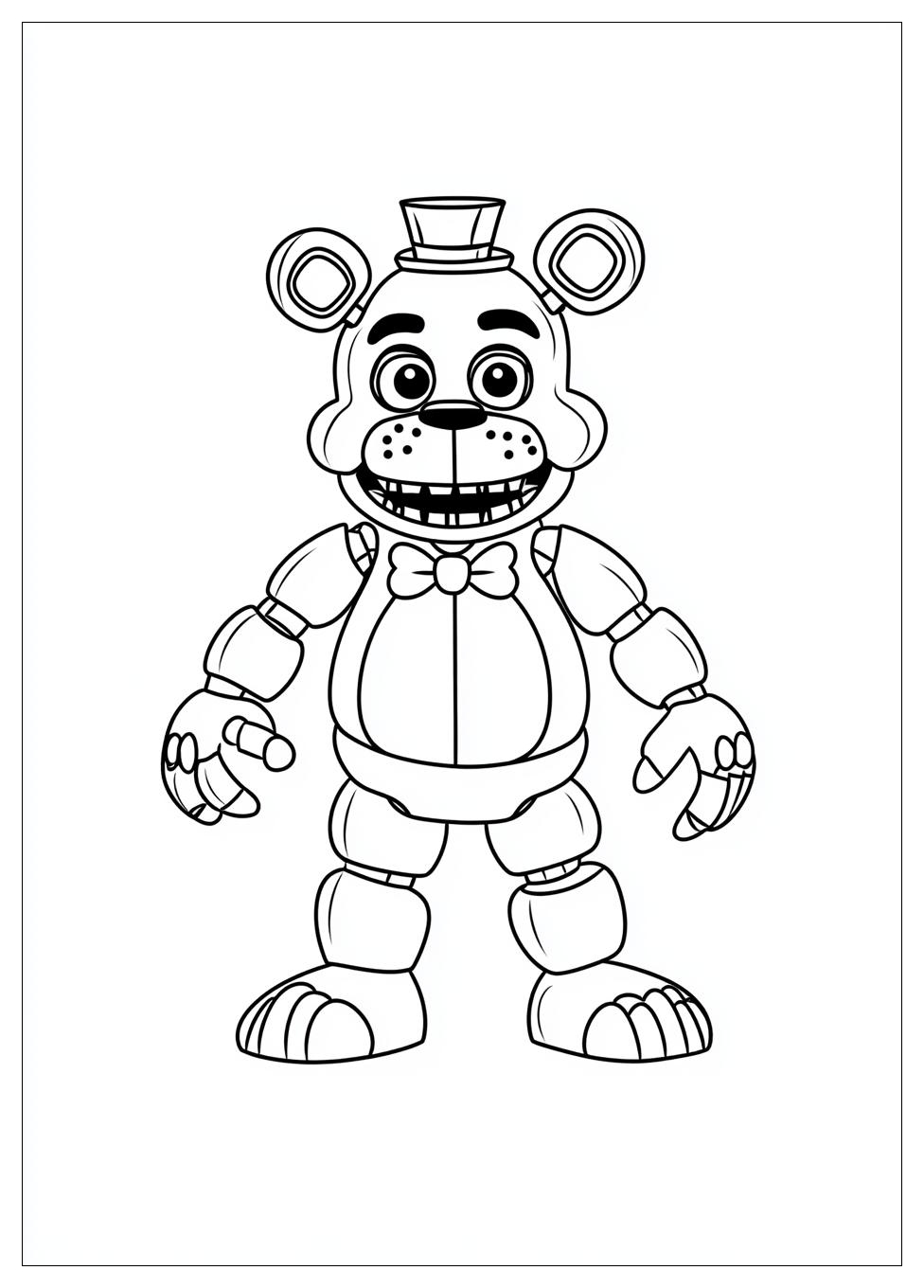 Five Night At Freddy's Ausmalbilder 17