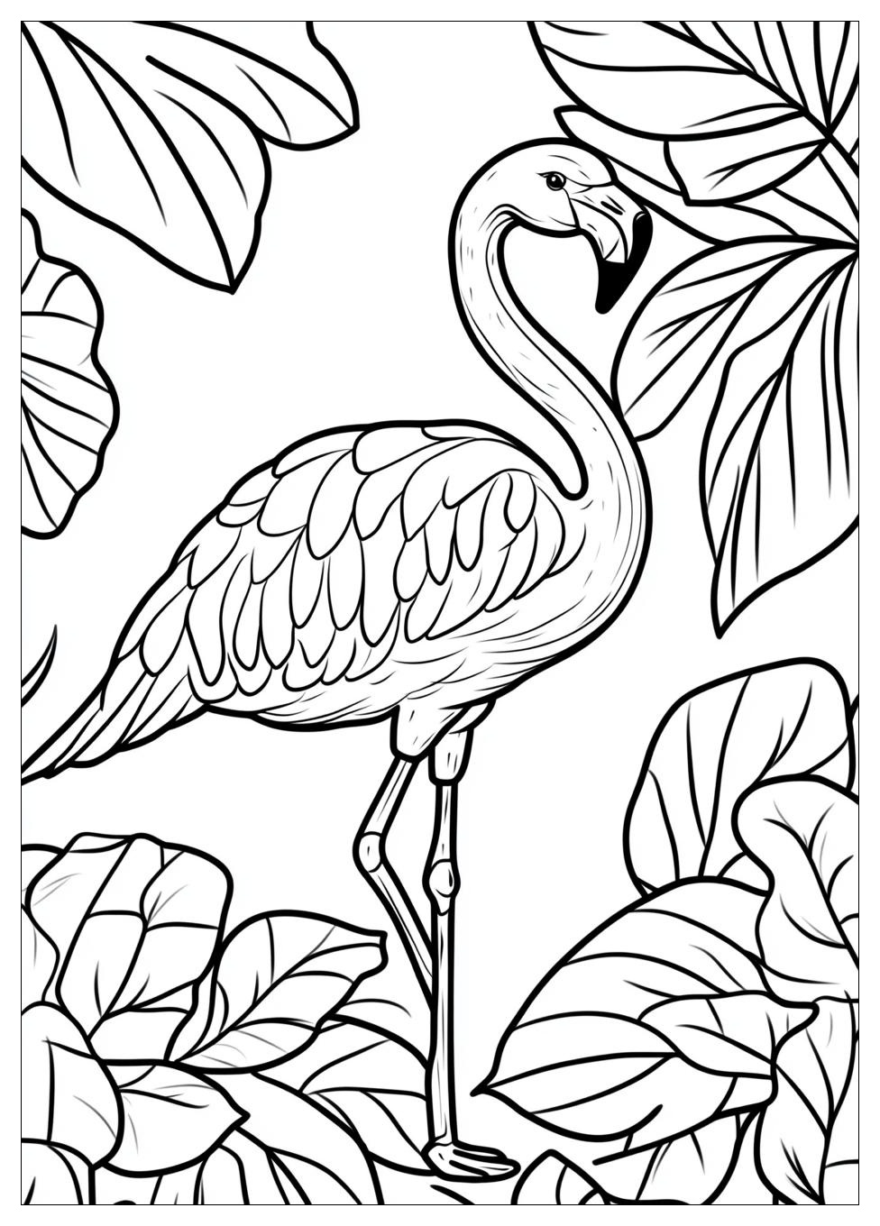 Flamingo Ausmalbilder 18