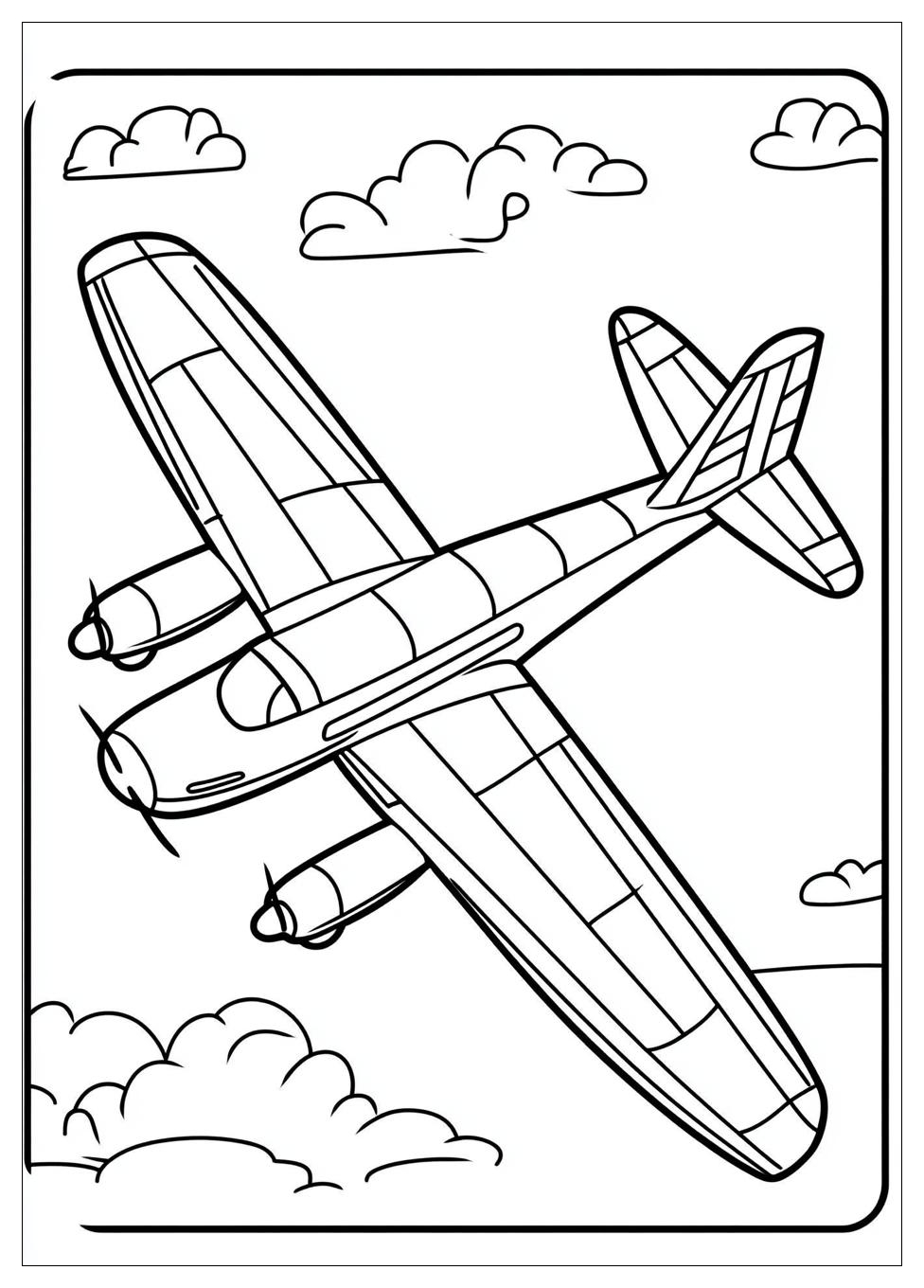 Flugzeuge Ausmalbilder 20