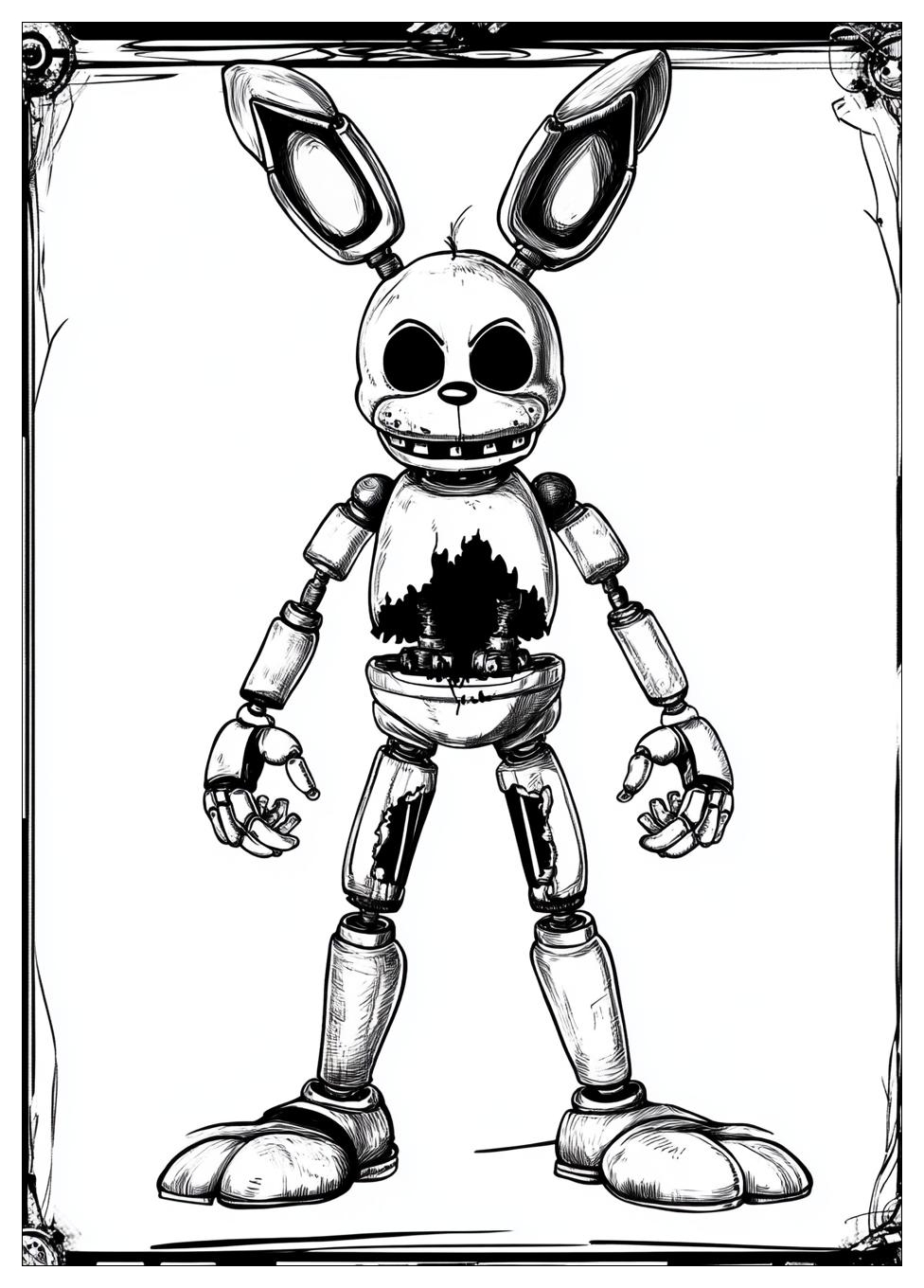 Fnaf Ausmalbilder 14