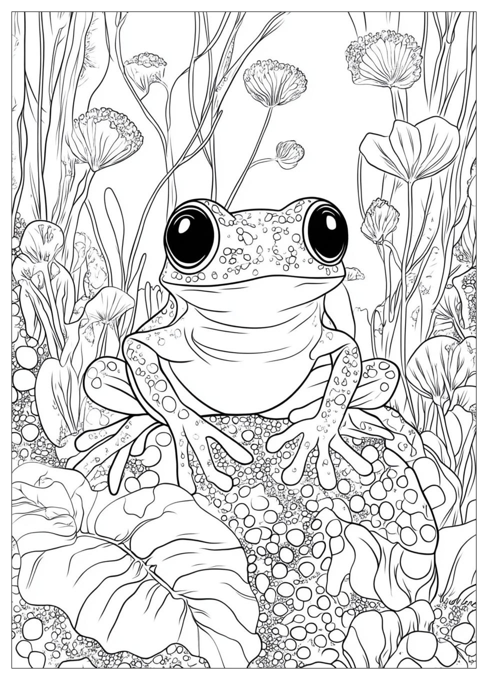 Frosch Ausmalbilder 10