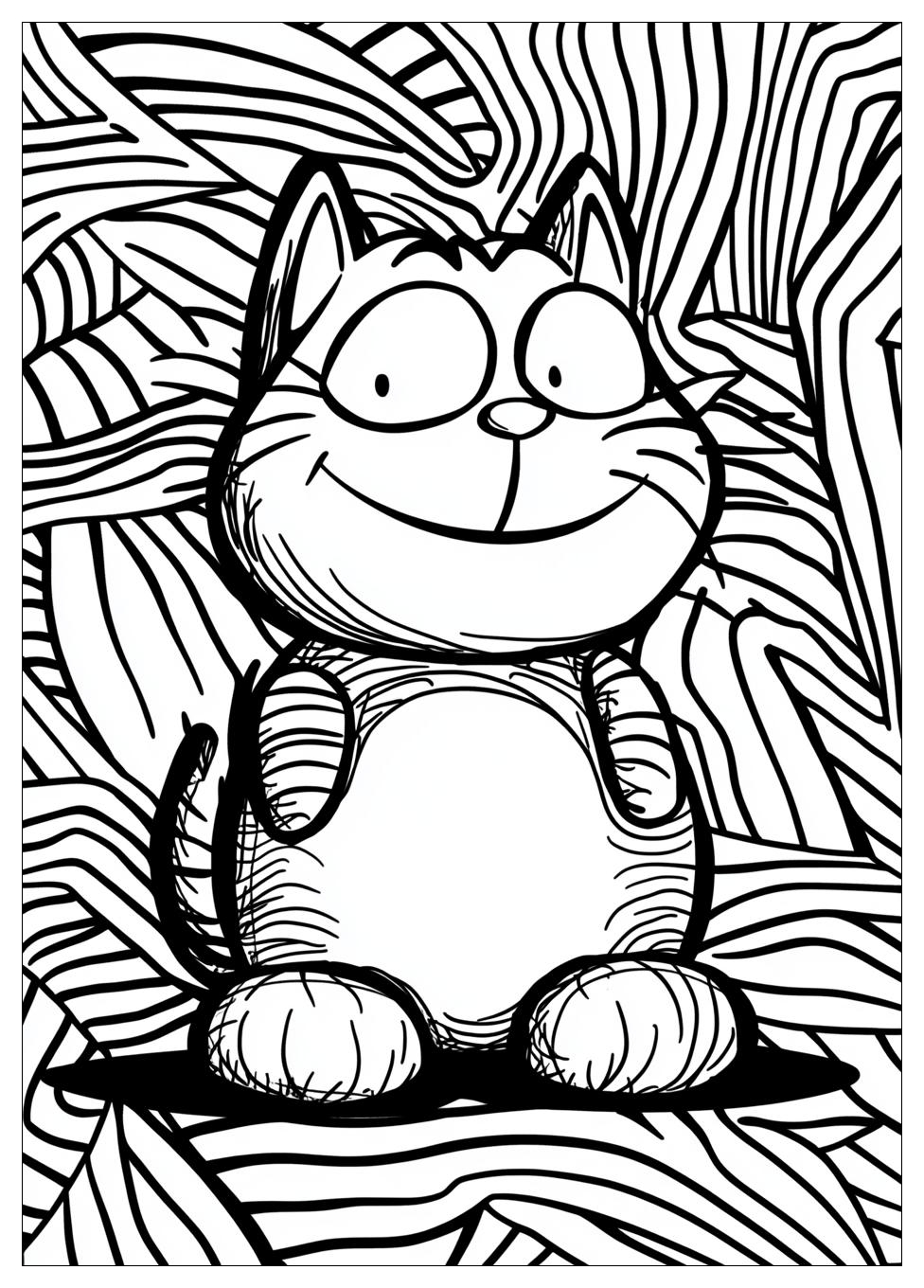 Garfield Ausmalbilder 4