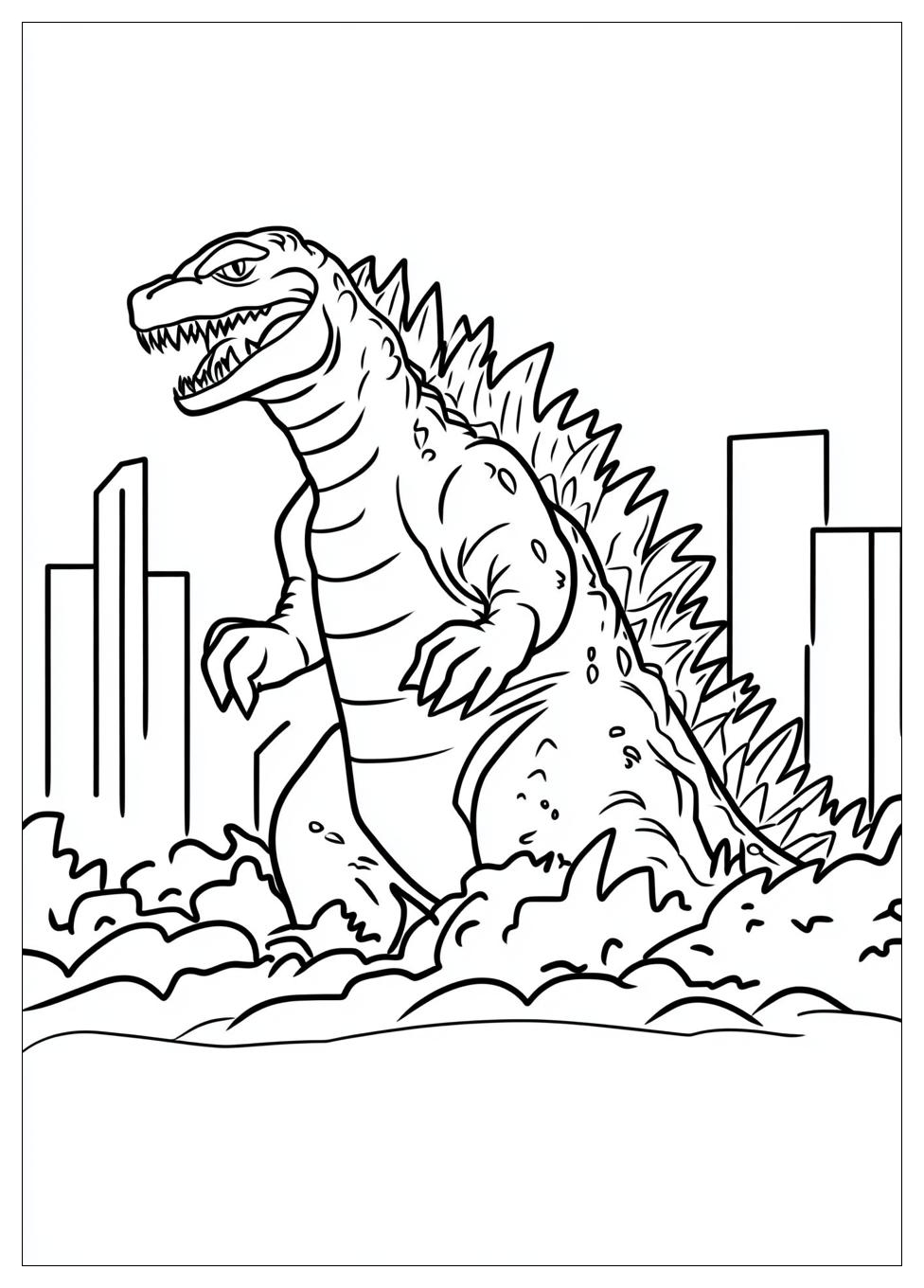 Godzilla Ausmalbilder 12