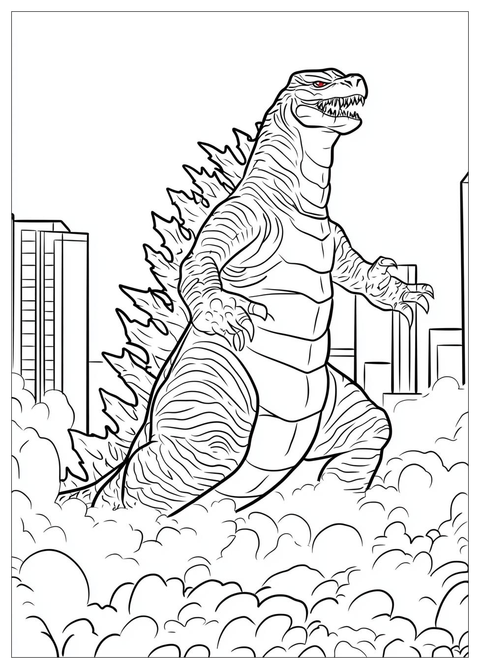 Godzilla Ausmalbilder 13