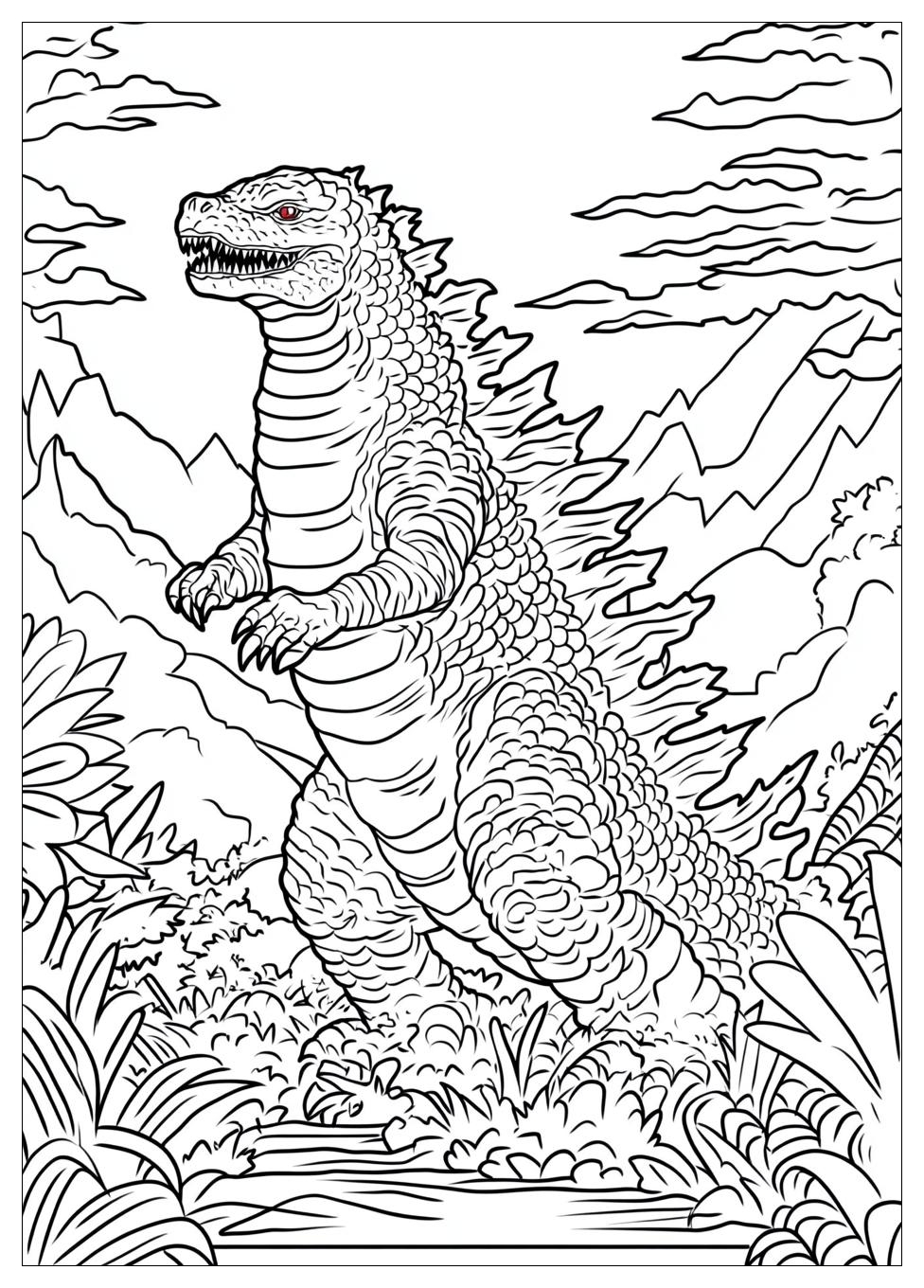 Godzilla Ausmalbilder 14