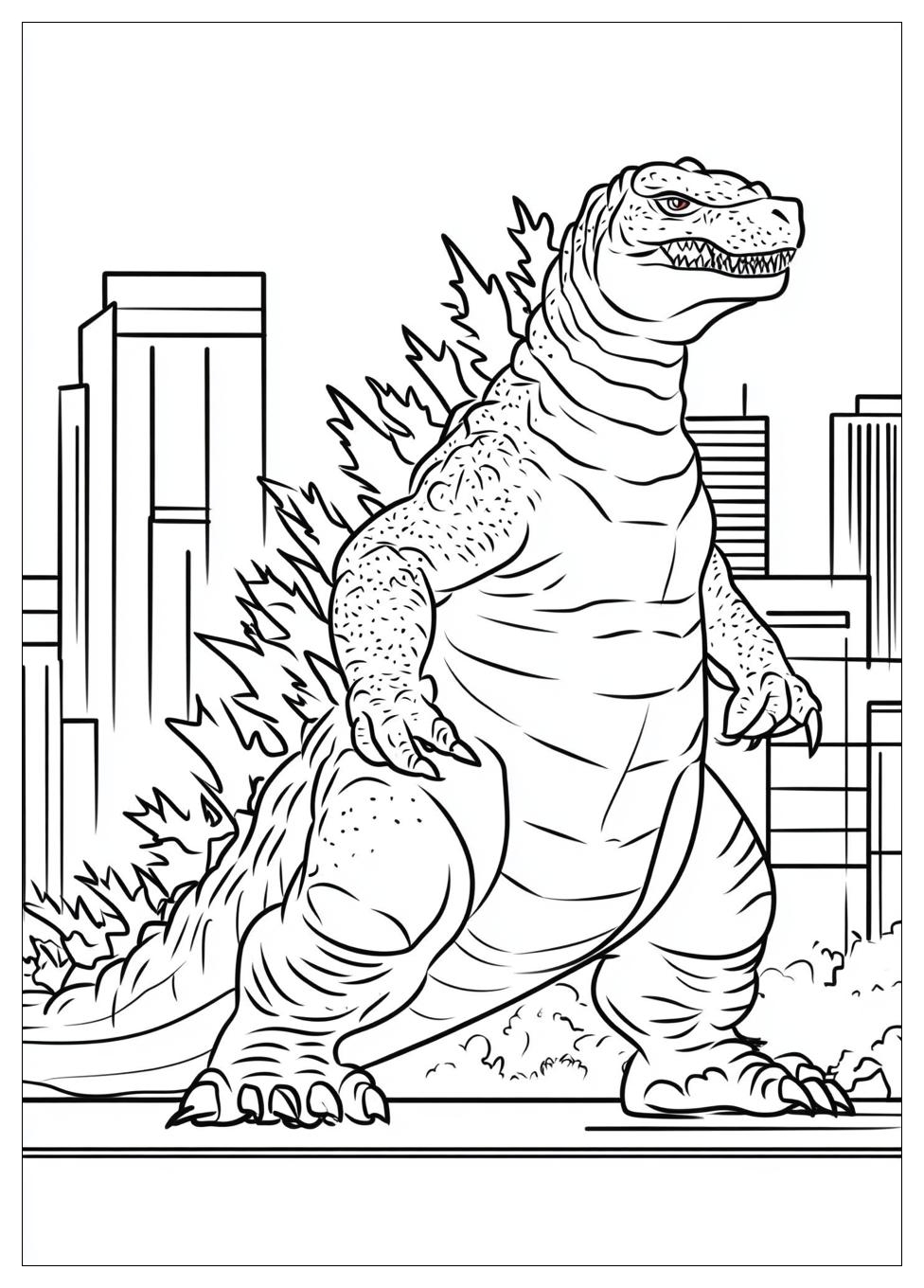 Godzilla Ausmalbilder 15