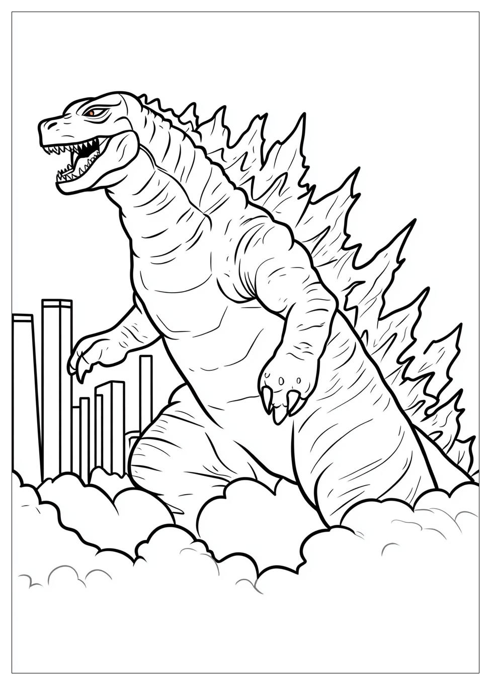 Godzilla Ausmalbilder 17