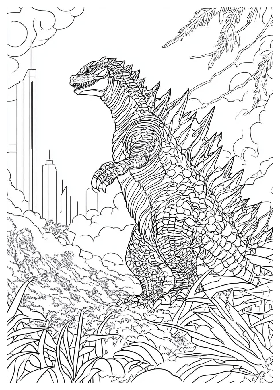 Godzilla Ausmalbilder 22