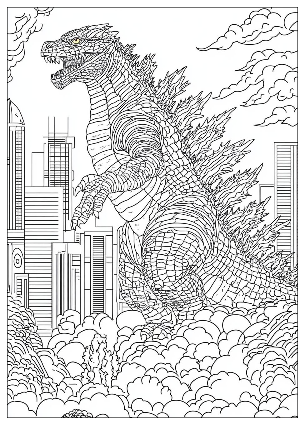 Godzilla Ausmalbilder 23