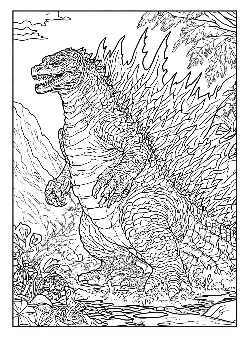 Godzilla Ausmalbilder 24