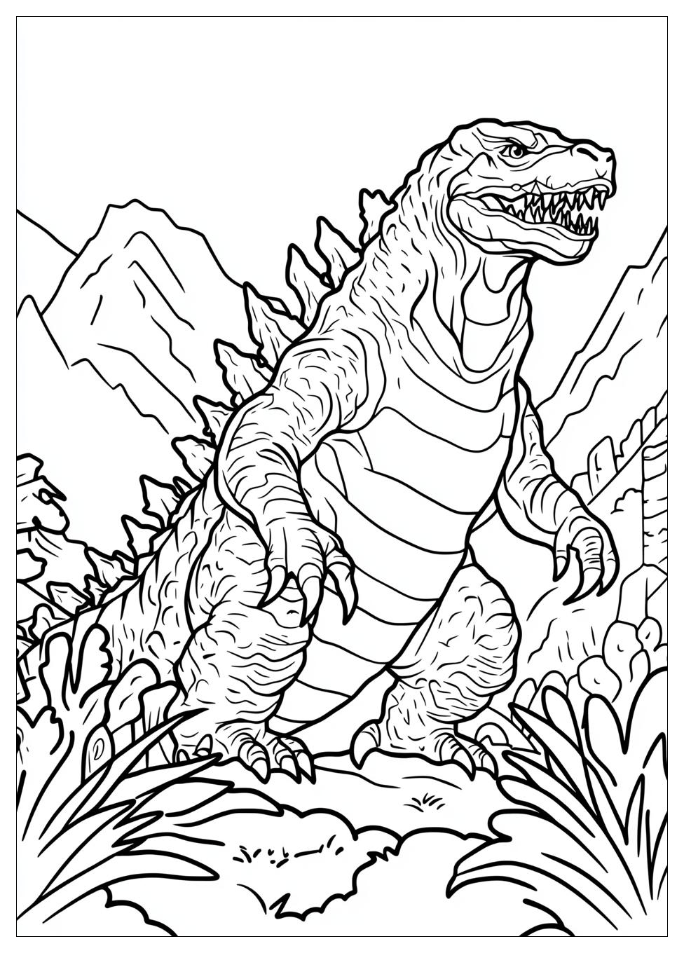 Godzilla Ausmalbilder 5