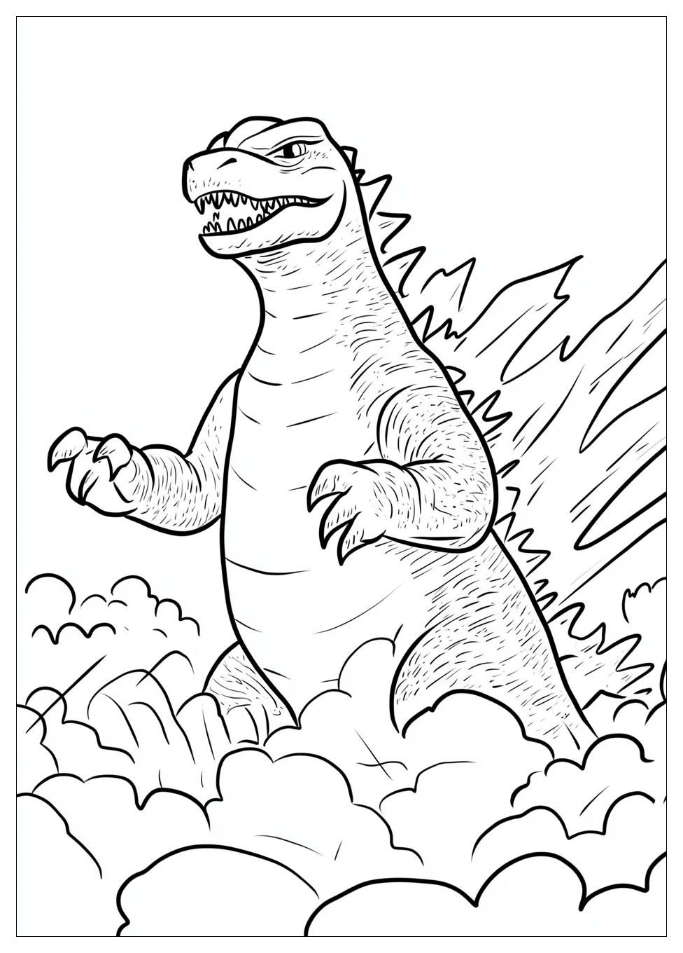 Godzilla Ausmalbilder 6