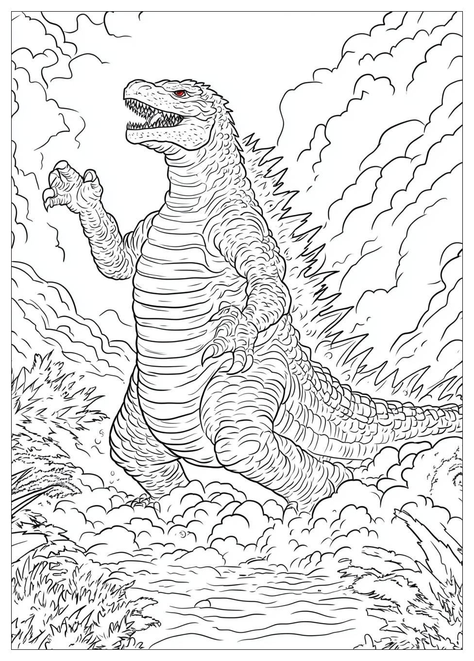 Godzilla Ausmalbilder 7