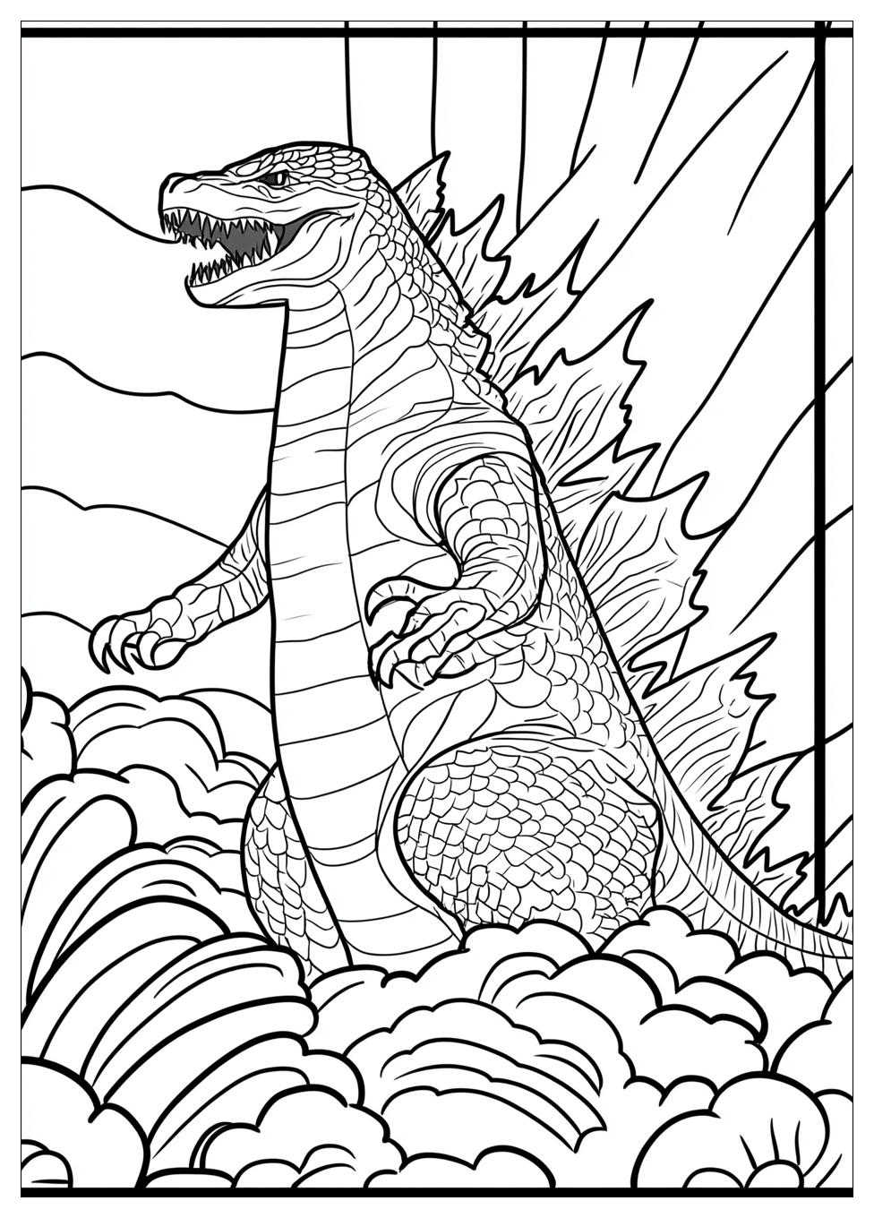 Godzilla Ausmalbilder 8