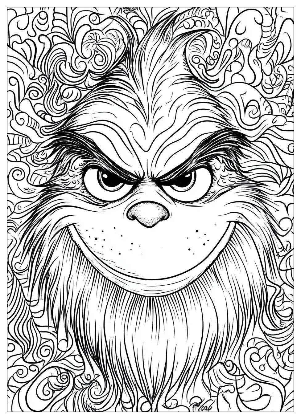 Grinch Ausmalbilder 10