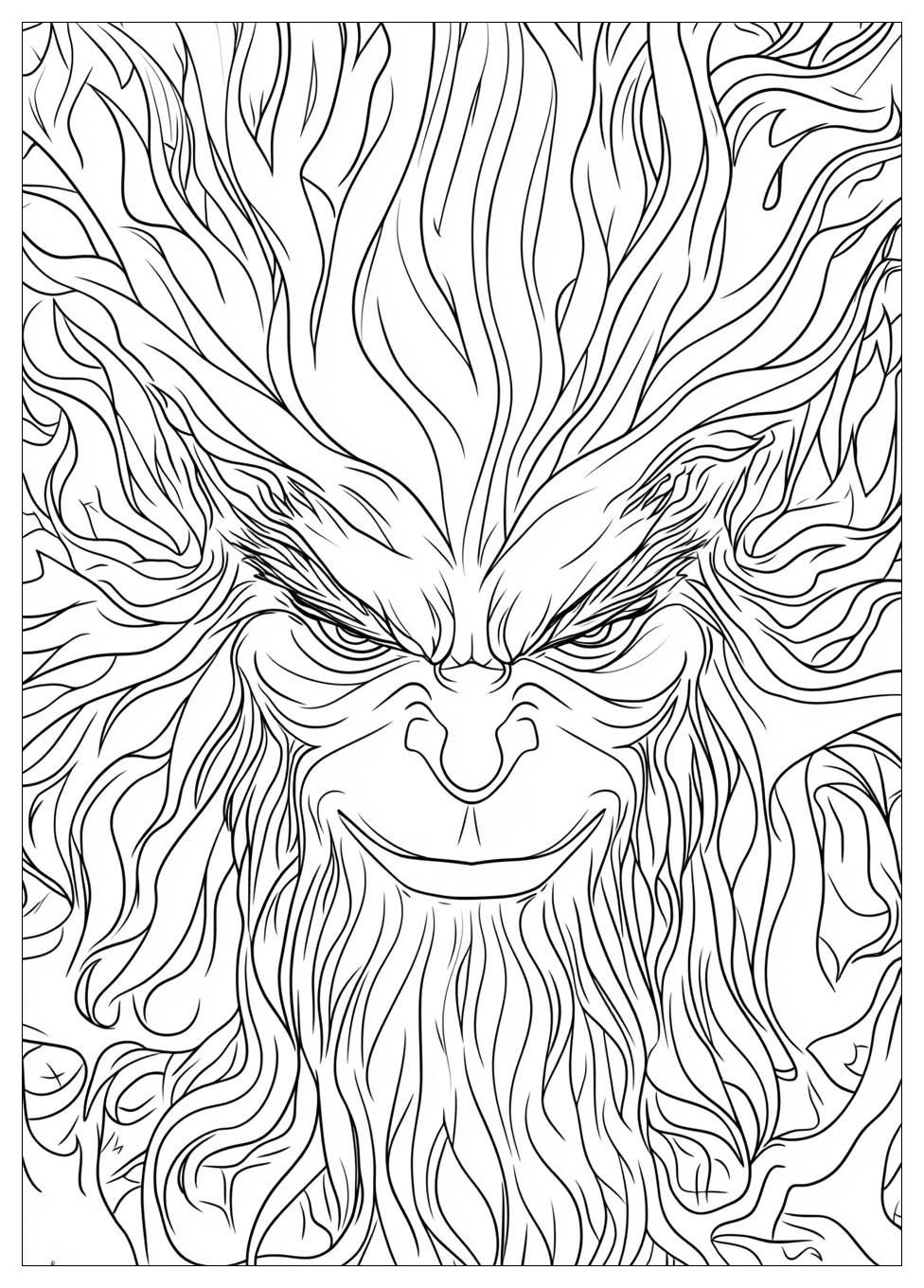 Grinch Ausmalbilder 12