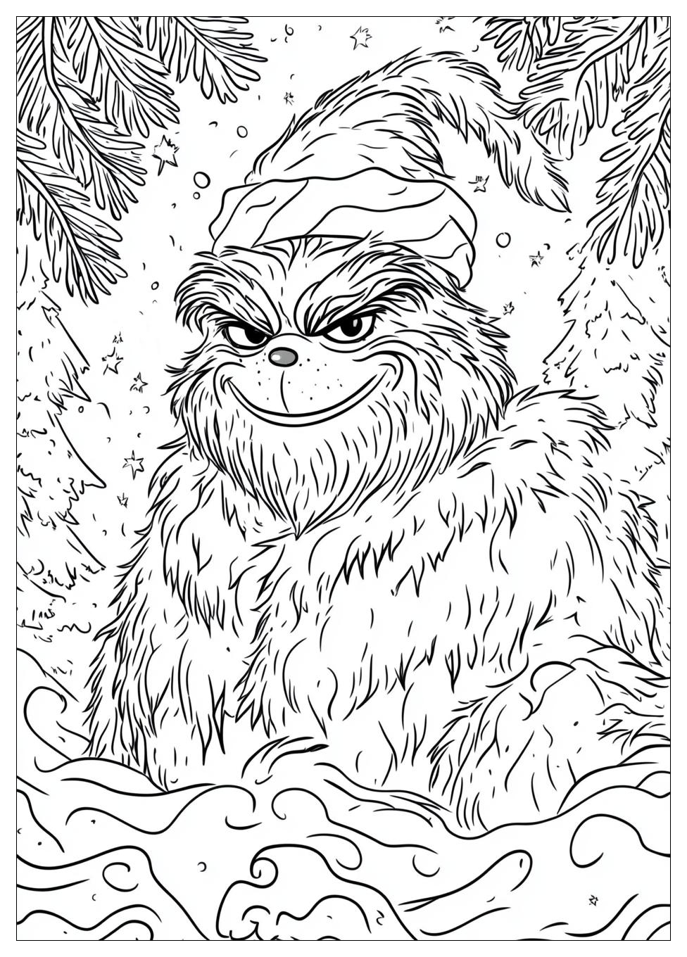 Grinch Ausmalbilder 21