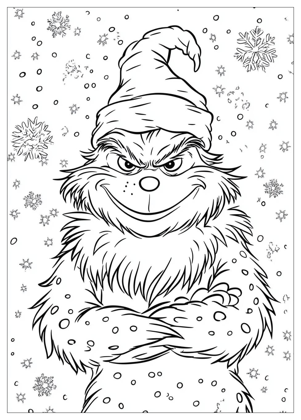 Grinch Ausmalbilder 7