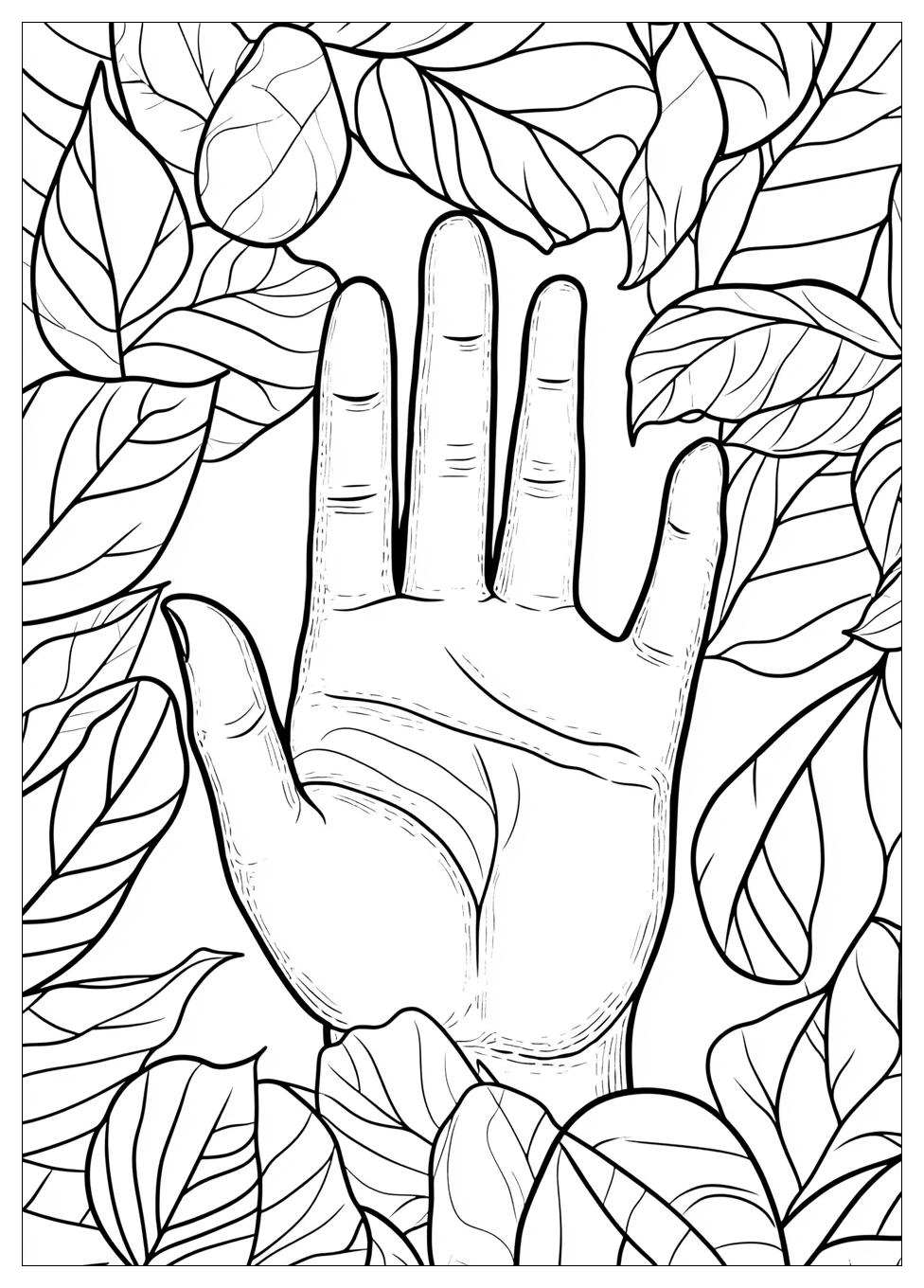 Hand Ausmalbilder 11