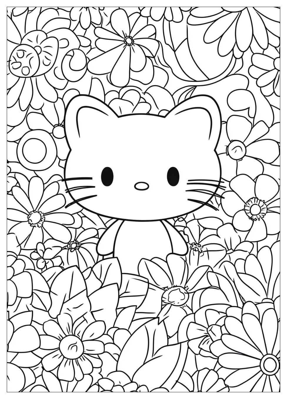 Hello Kitty Ausmalbilder 10