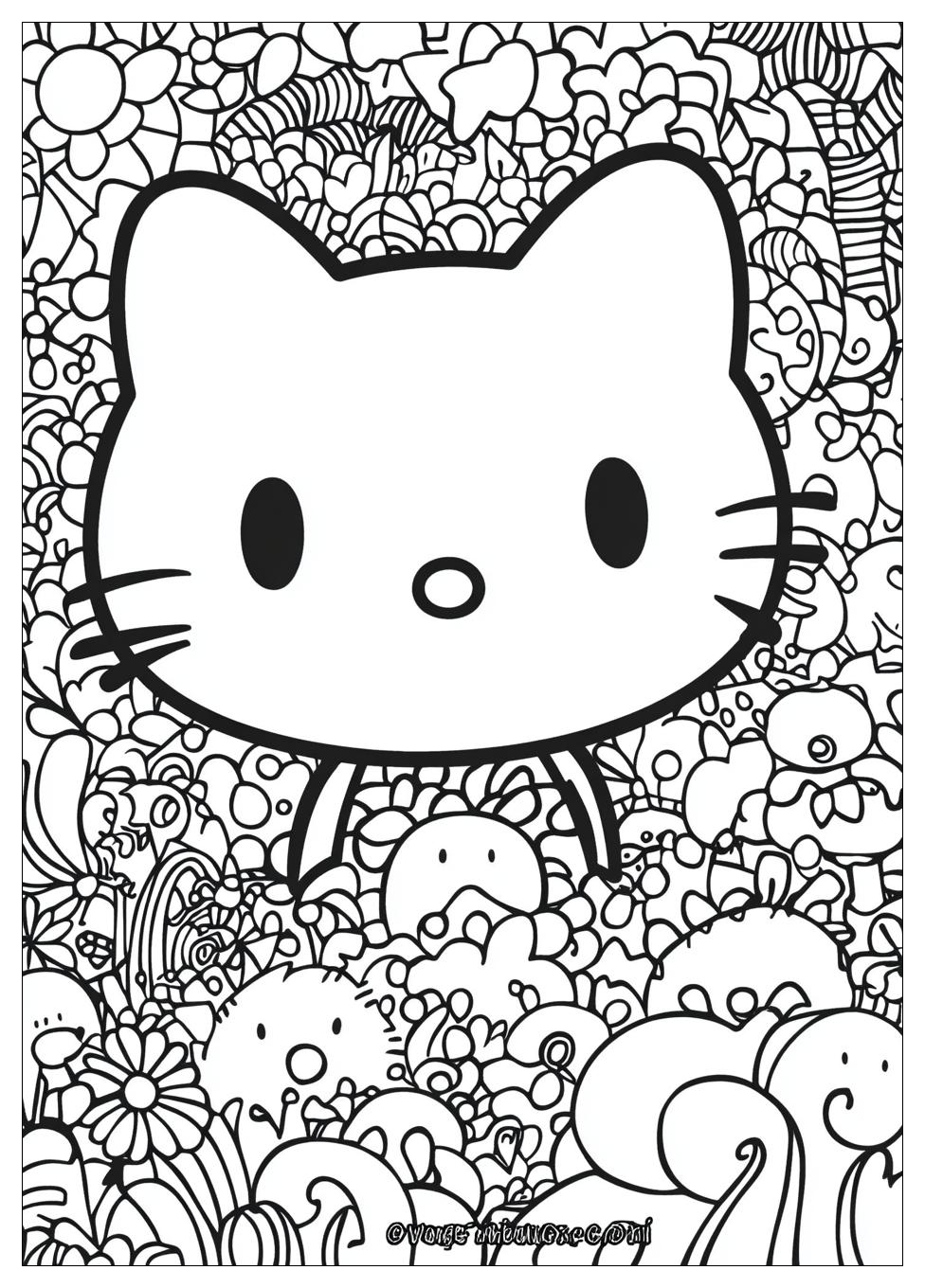 Hello Kitty Ausmalbilder 11