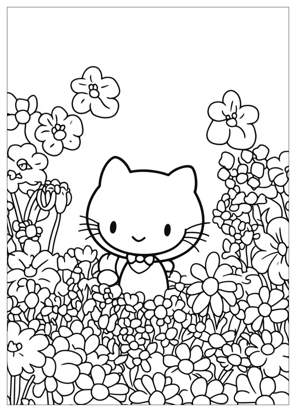 Hello Kitty Ausmalbilder 13