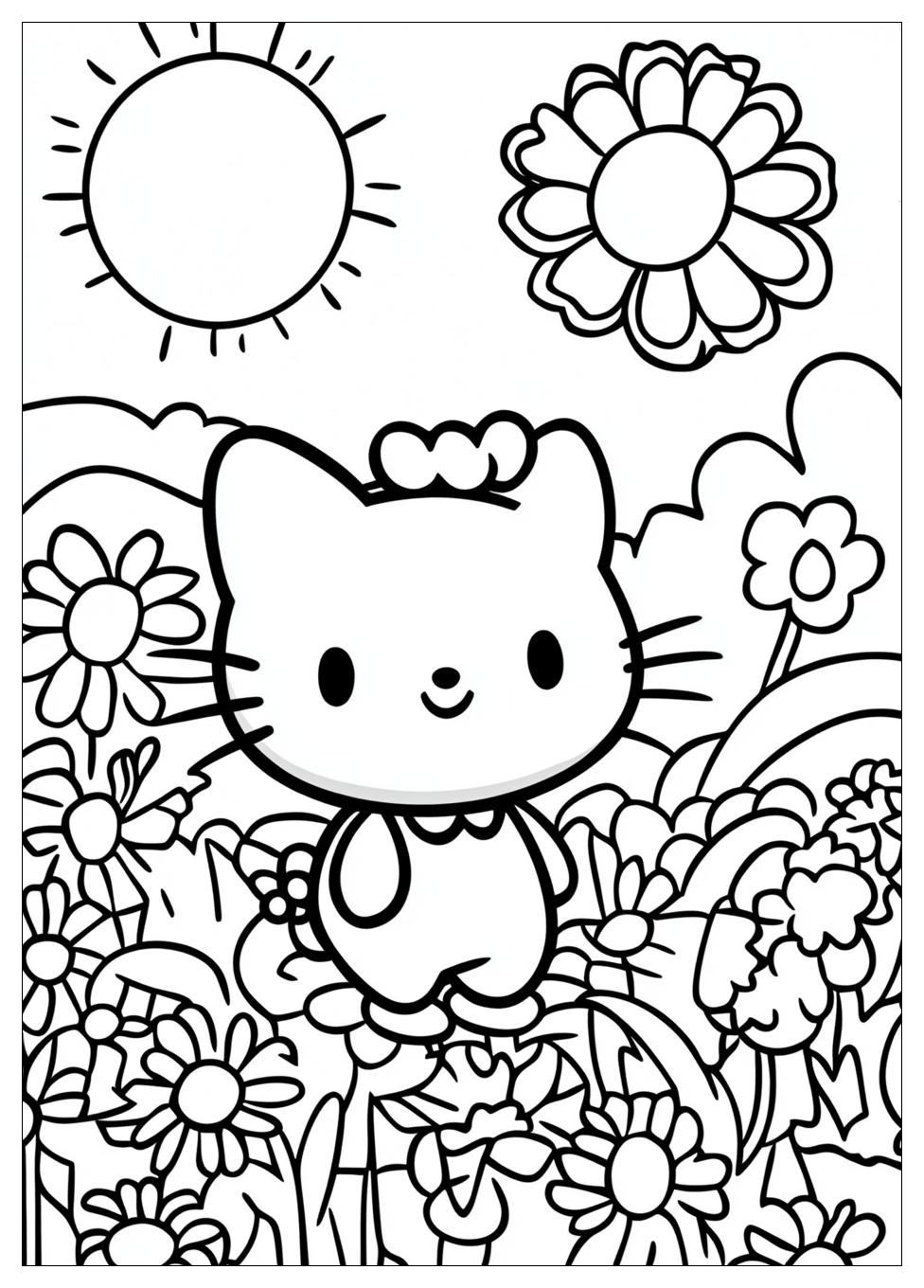 Hello Kitty Ausmalbilder 15