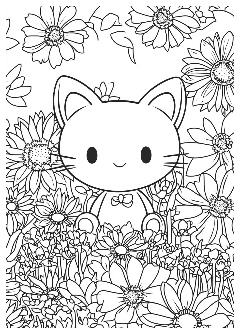 Hello Kitty Ausmalbilder 19