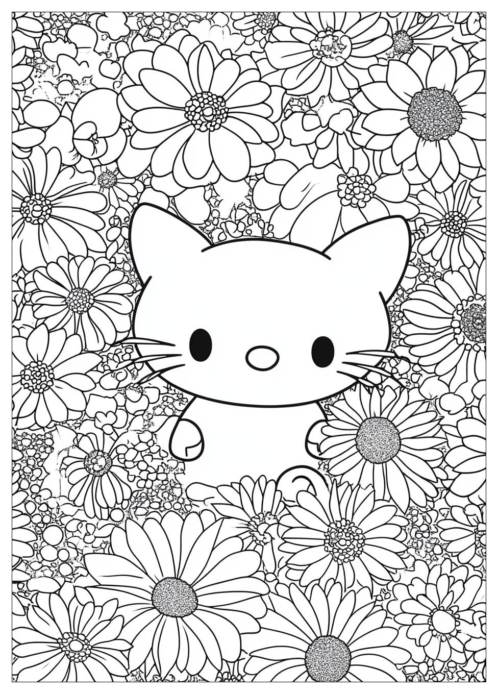 Hello Kitty Ausmalbilder 22