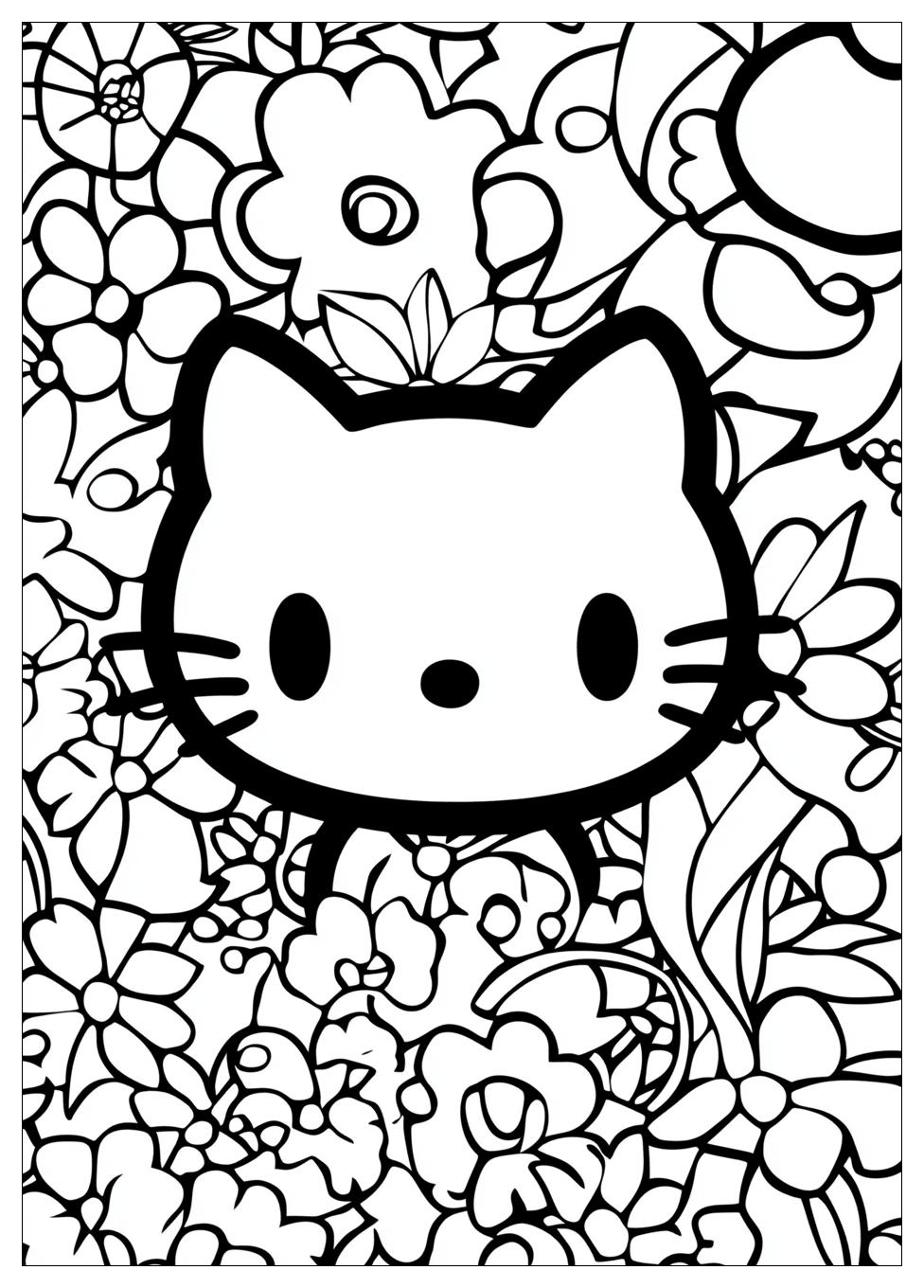 Hello Kitty Ausmalbilder 4