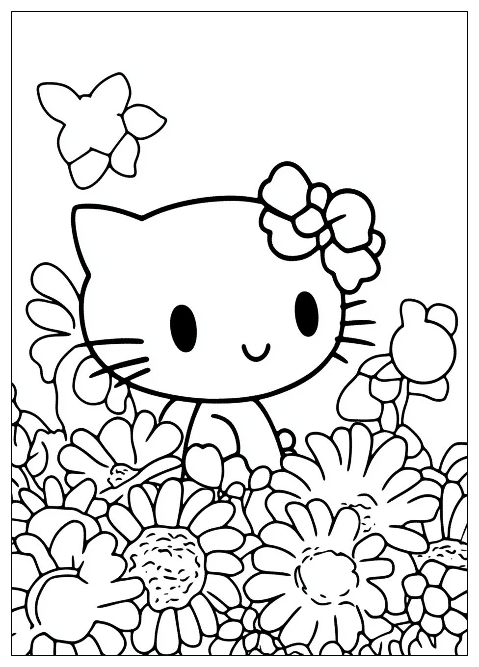 Hello Kitty Ausmalbilder 5